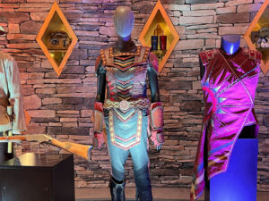 Costumes and props from Marvel Studios Echo at Choctaw Screening Event in Durant, OK