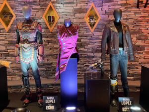 Costumes and props from Marvel Studios Echo at Choctaw Screening Event in Durant, OK